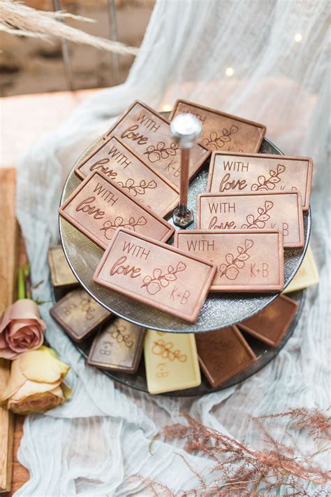 Personalized Chocolate Wedding Favors Personalized Chocolate Wedding