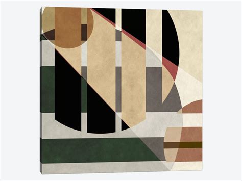 Modern Art Geometric Shapes Canvas Artwork By