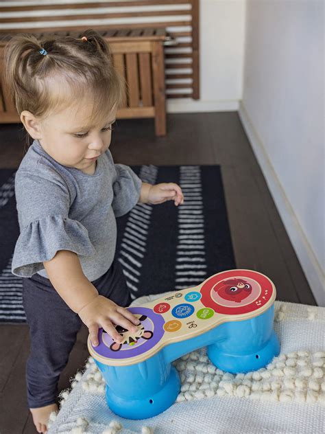 Buy Baby Einstein Hape Upbeat Tunes Magic Touch Drum Wooden Musical