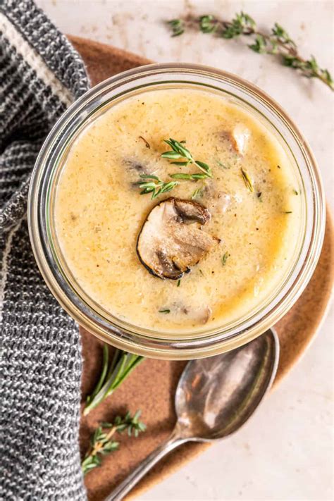 Keto Cream Of Mushroom Soup Keto Diet Foodie