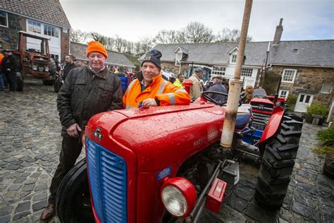 Tractor Fans Young And Old Enjoy Spring Run Guernsey Press