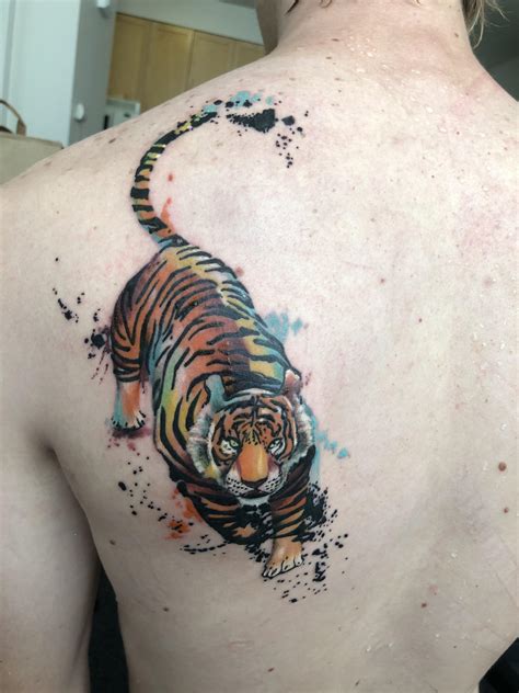 Collection by linda richer • last updated 6 days ago. Watercolor Tiger, Gotten Last Summer in SF, CA : tattoo