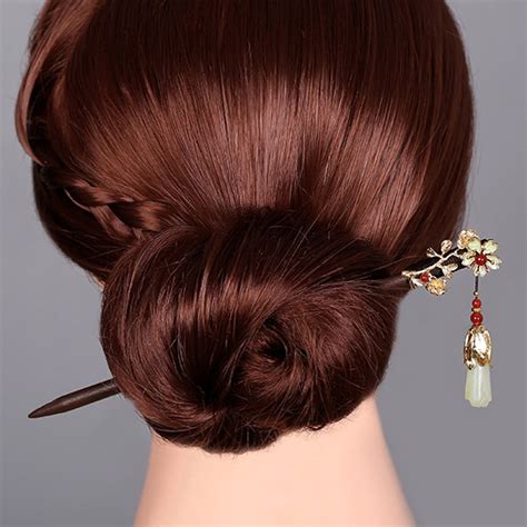 Long Hair Accessories Hair Jewelry Hair Sticks Colorful Enamel With