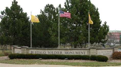 Buffalo Soldier Monument Fort Leavenworth Kansas