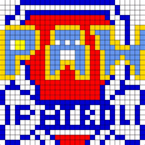Paw Perler Bead Patterns Bead Sprites Pixel Art Perler Bead My Xxx