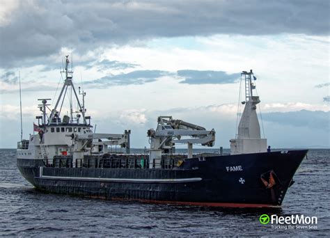 Small Freighter Holed By Bottom Contact Uk Fame Fleetmon Maritime News