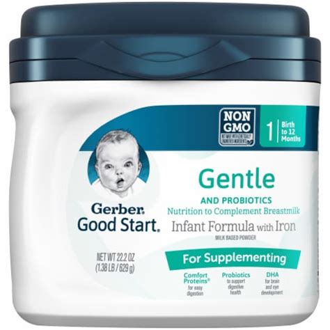 Gerber Good Start Gentle For Supplementing Non Gmo Powder Infant