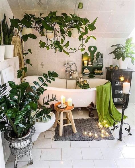 Hygge Bathroom With Plants Home Decor Decor Home