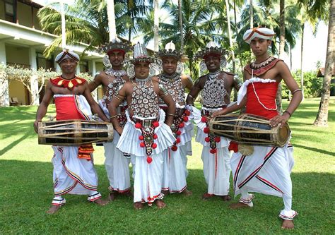 Kandyan Dancers In Traditional Costume Sri Lanka Sri Lanka Kandy