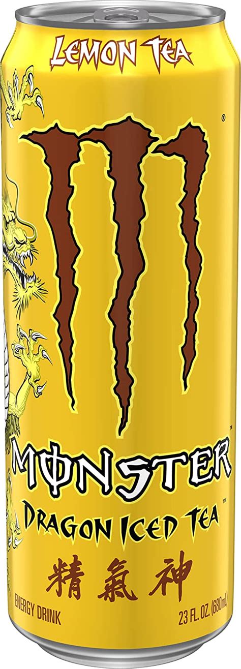 Monster Dragon Iced Tea Lemon Usa Sweety American Market