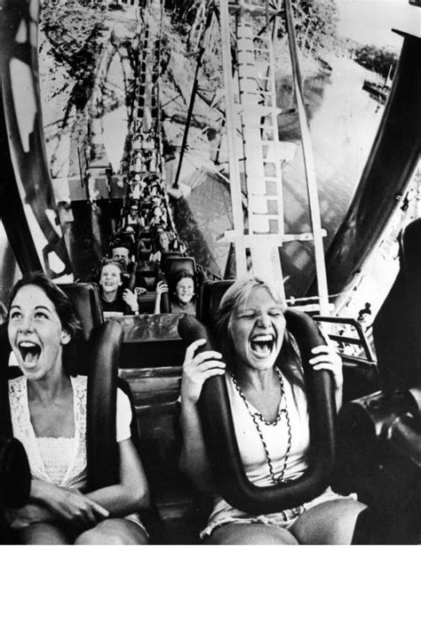 The Chicest Vintage Roller Coaster Snaps Of All Time Roller Coaster Vintage Pictures In This