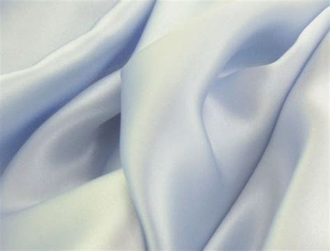 Light Blue Silk Charmeuse Fabric By The Yard Vogue Fabrics