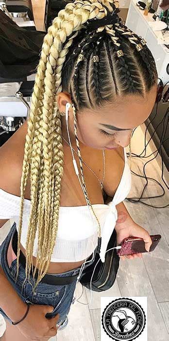 25 braid hairstyles with weave that will turn heads stayglam weave hairstyles braided