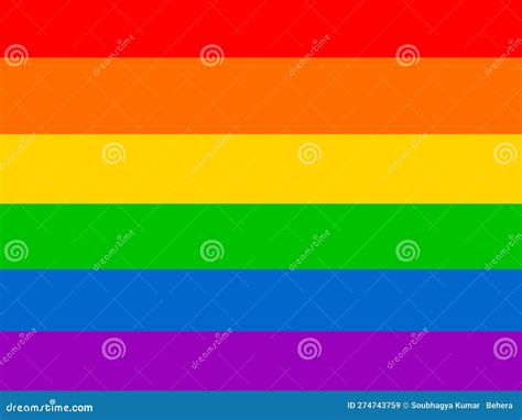 Lgbt Rainbow Flag For Symbol Of Pride Month Social Movement Rainbow