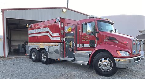 Faught Volunteer Fire Department Unveils New 3000 Gallon Tanker Truck