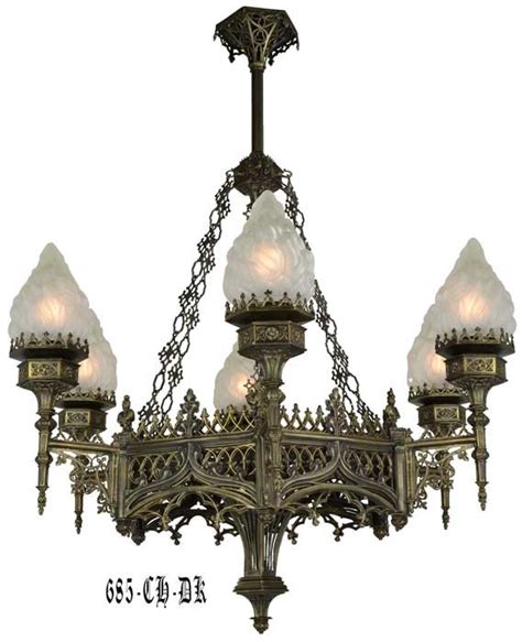 Check spelling or type a new query. Vintage Hardware & Lighting - Large Gothic Chandelier (685 ...