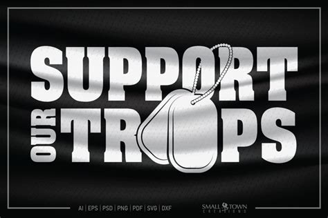 Support Our Troops Military Soldier Military Svg Troops 73625
