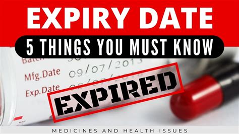 Expiry Date Of Medicines 5 Things You Must Know Expirydate