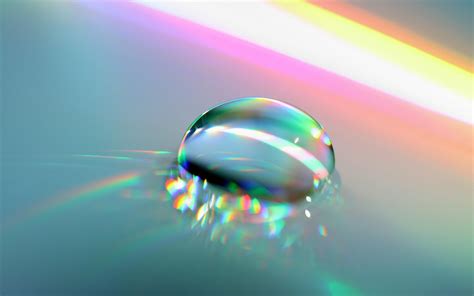 Rainbow Water Drops Wallpapers Wallpaper Cave