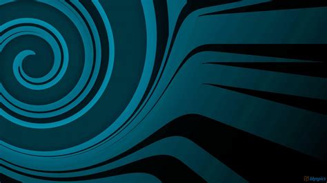 Free Download Blue And Black Abstract 1600x900 5896 Hd Wallpaper Res