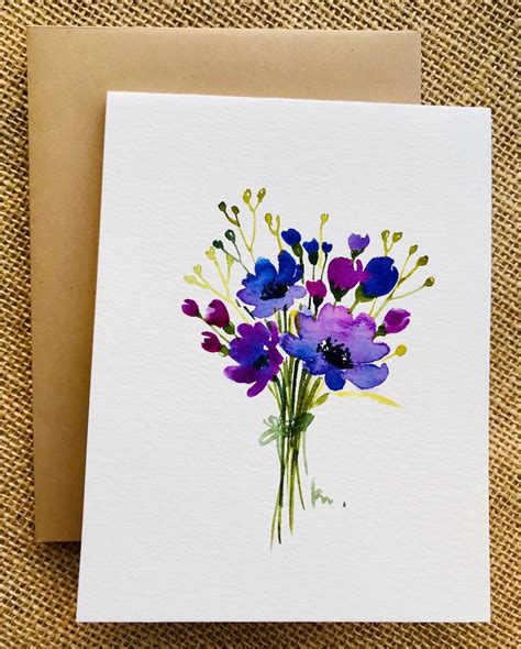 Hand Painted Greeting Card Ideas