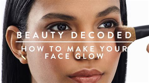 How To Make Your Face Glow Beauty Decoded Youtube