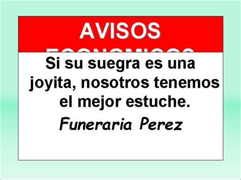 Avisos Economicos Si Su Suegra Es Una Joyita