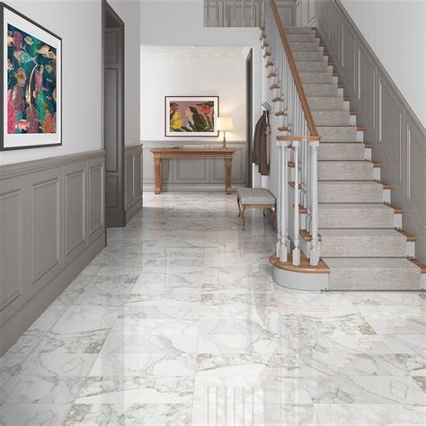 Calacatta Gold Polished Marble Tile 12x24 X
