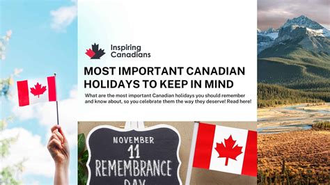 Most Important Canadian Holidays To Keep In Mind Inspiring Canadians
