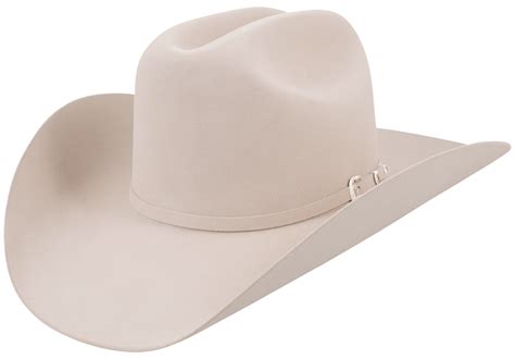 Stetson 30x El Patron Felt Hat Silver Belly Cowgirl Delight