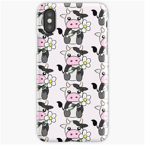 Cute Cow Iphone Case And Cover By W1nt3rs Redbubble