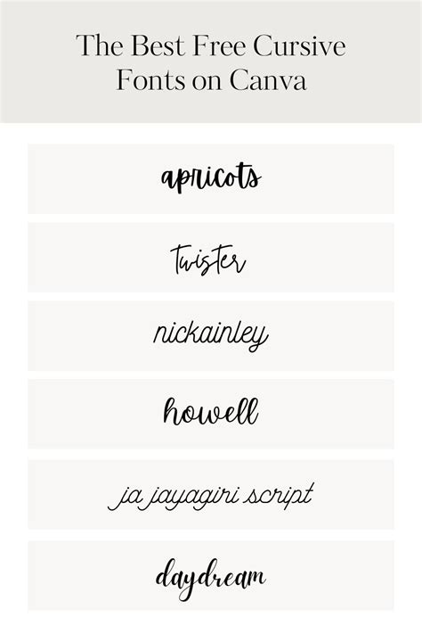 The Best Free Canva Cursive Fonts Firther Design Co Canva Templates Design Resources