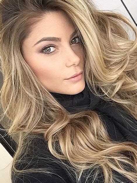 Experts say it's a dark blonde or very 1. beautiful, beauty, blonde, blonde hair, fashion, green ...