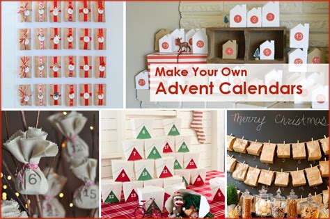 Make Your Own 5 Advent Calendars