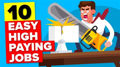 10 Surprisingly Easy High Paying Jobs Youtube