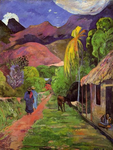 Gauguin Rue De Tahiti Paul Gauguin Toledo Museum Of Art Gauguin