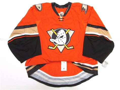 2021 Cheap Custom Anaheim Ducks Authentic Third Orange Edge Jersey