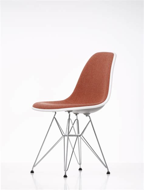 Design charles & ray eames, 1950. Eames Plastic Side Chair DSR Stuhl Vollgepolstert Vitra ...