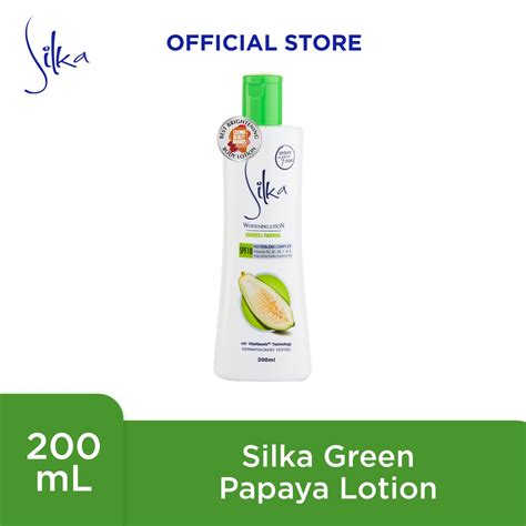 Silka Green Papaya Lotion 200ml Shopee Philippines