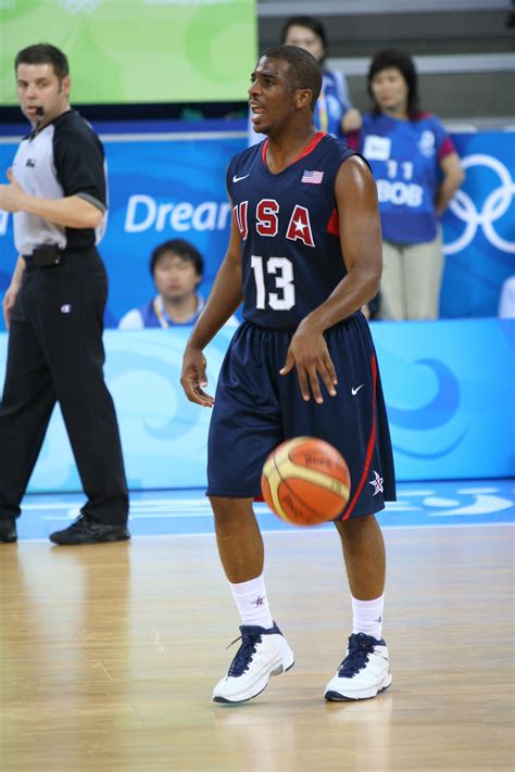 Like chris paul, iverson is listed as 6'0 in shoes. Lot Detail - 2008 Chris Paul USA Summer Olympics Game Worn ...