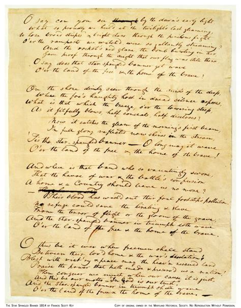 Where Did Francis Scott Key Write The Song That Became Our National
