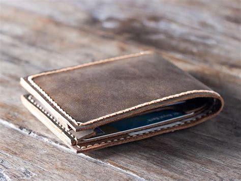 Handmade Leather Wallet Best Groomsmen Ts Ts For Men