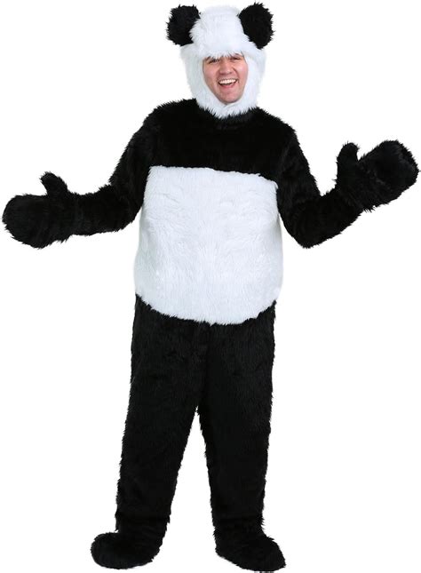 Deluxe Panda Adult Costume Clothing