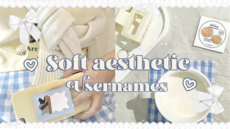 ִֶָ𖤐˚🎀 Soft Aesthetic Usernames 2022 ִֶָ𖤐˚🎀 Youtube