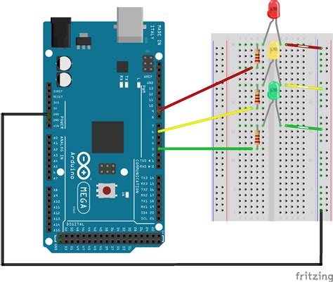 Arduino Mega 2560 Tinkercad Circuit Boards