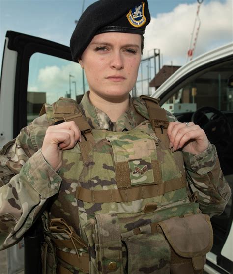 Female Defenders Test New Improved Body Armor Air University Au News