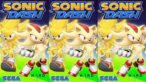 Sonic Dash Super Shadow Vs Super Sonic New Character Unlocked Update