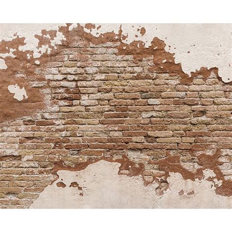 Wr50508 Distressed Brick Wall Mural By Wall Rogues Old Brick Wall