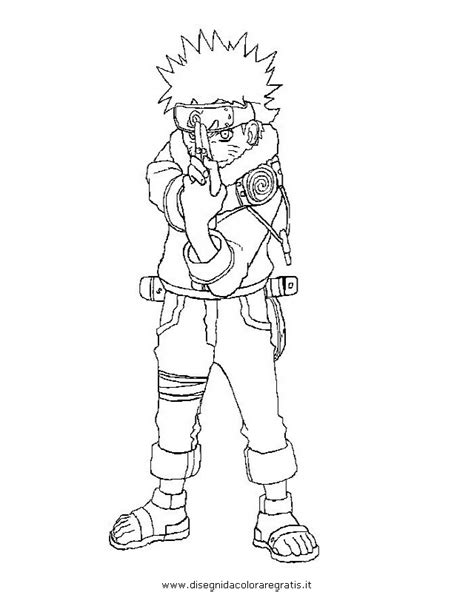 Disegno Naruto14 Personaggio Cartone Animato Da Colorare