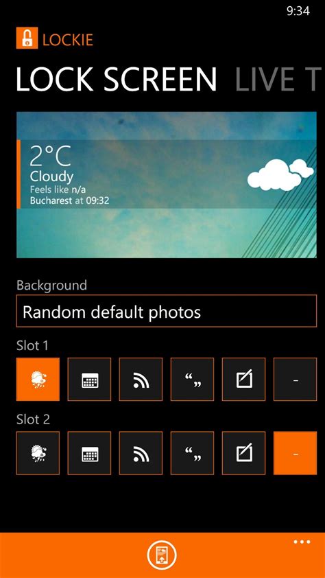 Windows Phone App Of The Day Lockie Lock Screen Customization